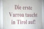 Thema des Abends Varroa
