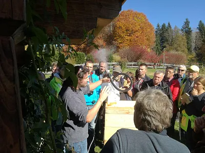 Imkergruppe aus Slowenien