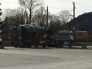 Transport Hütte